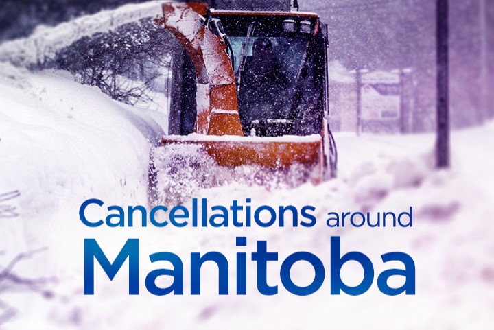 School cancellations around southern Manitoba on Friday, January 27 - image