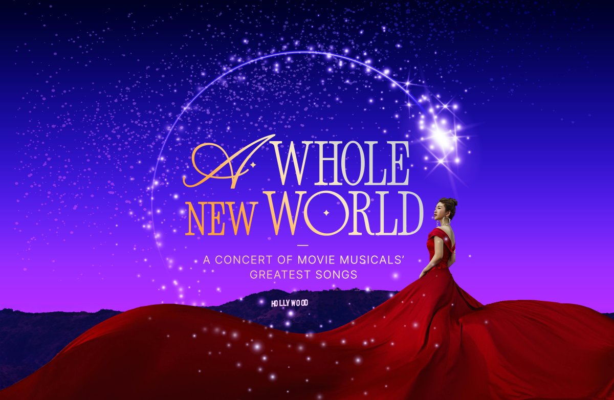 A WHOLE NEW WORLD:  A Concert of Movie Musicals’ Greatest Hits - image